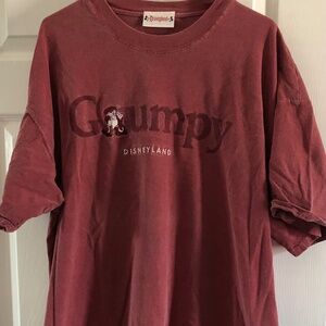 Vintage Grumpy Disneyland Shirt XL Mens